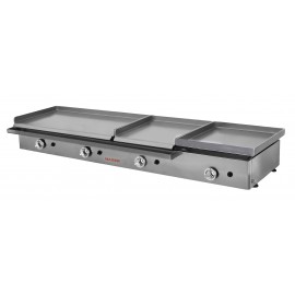 Plancha gas 80+40 laminada+40 frankfurt